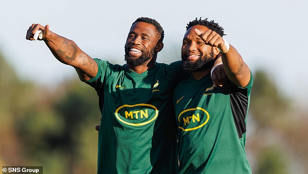 Siya Kolisi, with Lukhanyo Am, will start on the bench as part of the 'Bomb Squad' on Sunday