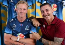 Titans rugby recruit Gordon draws on mentor Mat Rogers