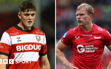 Freddie Thomas and Blair Murray