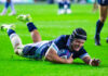 Scotland's Darcy Graham scores a try against Fiji in their the first Scotland Autumn International of 2024.