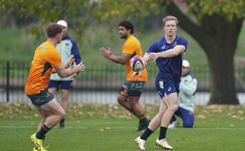 Wing 'wizard' Harry Potter to play for Australia's rugby team. He knows the puns are coming