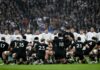 X erupts as England fans drown out haka with controversial rugby anthem