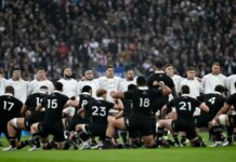 X erupts as England fans drown out haka with controversial rugby anthem