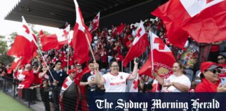 the spirit and songs lifting the Tongan team