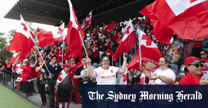 the spirit and songs lifting the Tongan team