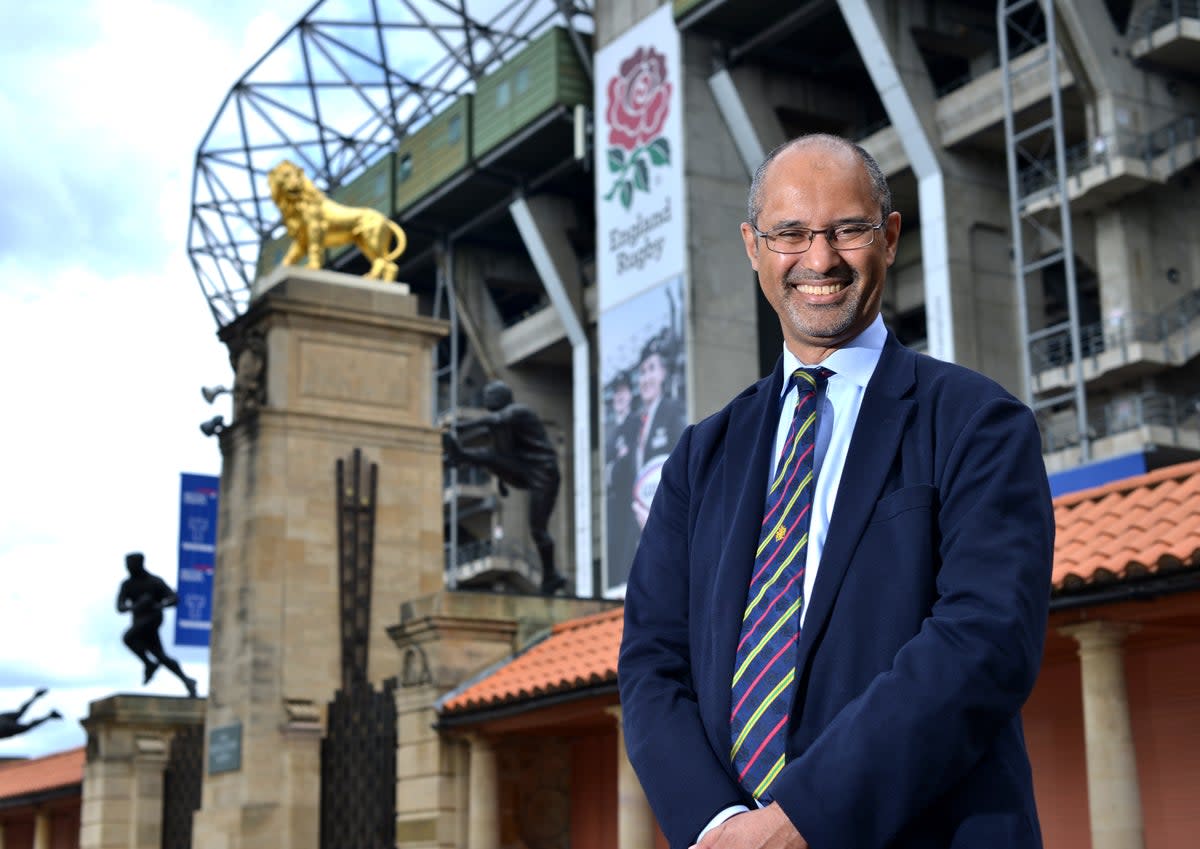 RFU chair Tom Ilube said the bonuses were due to executive staff taking a voluntary pay cut during Covid (RFU)