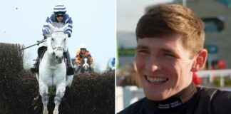 Promising rugby player's 'remarkable rise' in new career as a jockey... with big winners and cheques flying in