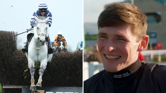 Promising rugby player's 'remarkable rise' in new career as a jockey... with big winners and cheques flying in