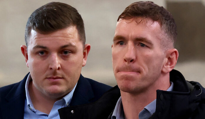 Ireland rugby stars among five players on trial over gang rape of student