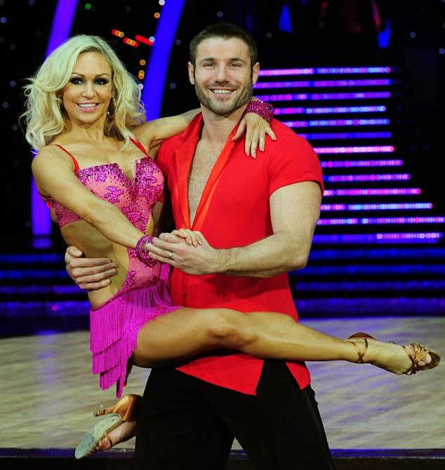 The pair were teamed up for the 11th series of Strictly in 2013, lasting for eight rounds