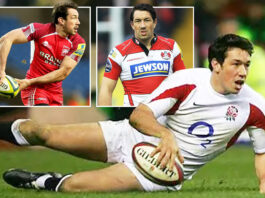 England rugby star Tom Voyce feared dead after he 'tried to escape car' which was swept away in river during storm