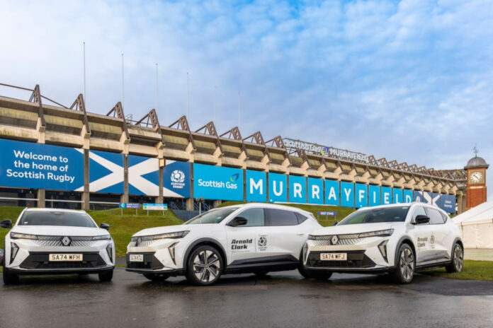 Scottish Rugby provided with dozens of electric SUVs for staff