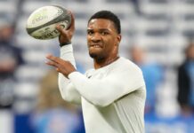 Why Colts quarterback Anthony Richardson warms up using a rugby ball