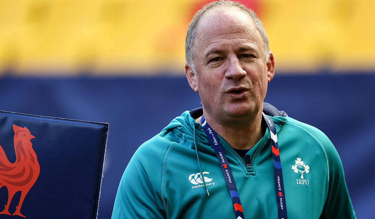 IRFU performance director David Humphreys. Pic: INPHO/Ben Brady