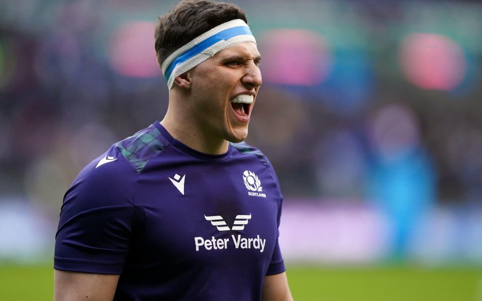 Scotland's Rory Darge during the Six Nations match against France on February 10