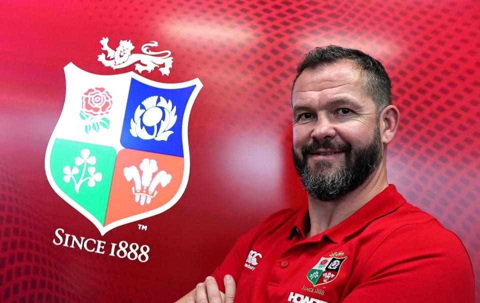 Andy Farrell, head Coach of the British & Irish Lions