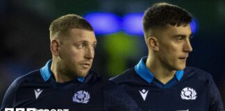 Finn Russell and Cam Redpath were injured in the same Bath match