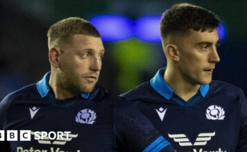 Finn Russell and Cam Redpath were injured in the same Bath match