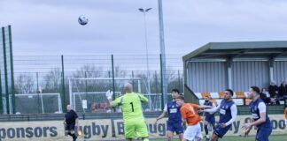 FOOTBALL - Rugby Borough keep pace with leaders after Oadby win