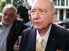 Former Australia rugby boss Alan Jones denies 34 sex charges against 10 males