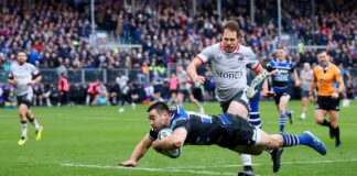 Gallagher Premiership: Bath remain top of table with record 68-10 demolition of Saracens, Will Muir with hat-trick