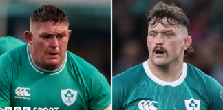 Tadhg Furlong and Andrew Porter 