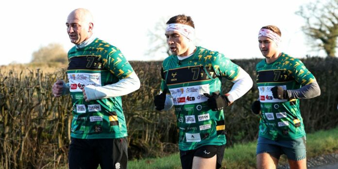 Kevin Sinfield runs seven ultramarathons in a week for charity