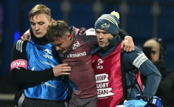 Munster Rugby wait on Craig Casey injury news ahead of hectic Christmas schedule