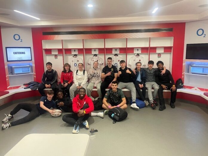 Once-in-a-lifetime Twickenham trip for young rugby team