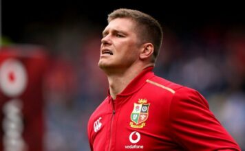 Owen Farrell's Lions chances have nose-dived