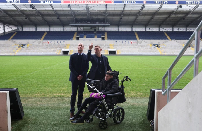 Prince William and Catherine, Princess of Wales send support to Kevin Sinfield as he prepares for 'gruelling' charity run in memory of rugby legend Rob Burrow