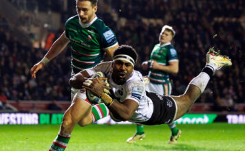 Ravouvou is second player to gain over 200 metres in Premiership game since 2013