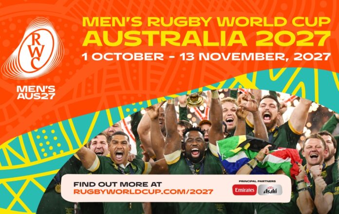 Rugby World Cup 2027 reveals Brand Identity for Australia tournament