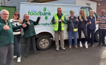 Rugby charities praised in Parliament by town's MP