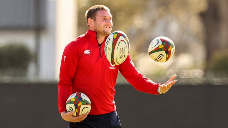 Finn Russell recovered from injury to have a transformative effect on the third Test against South Africa in 2021. Photograph: Billy Stickland/Inpho