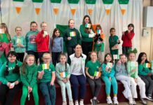 Tipperary rugby international receives hero's welcome at her old primary school