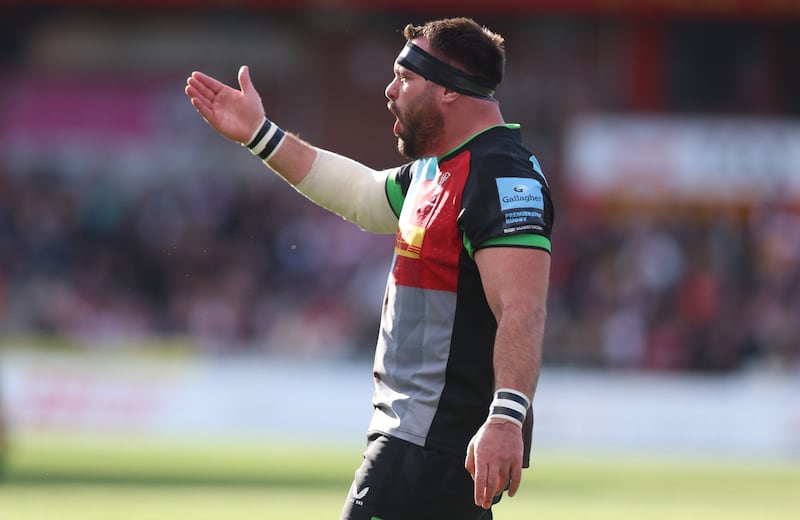 Will Collier during his time at Harlequins. Photograph: Nathan Stirk/Getty Images