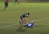 'Monster rugby teenager' demolishes entire team as he's watched by 210m people