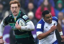 Northampton beat leaders Bath in epic encounter