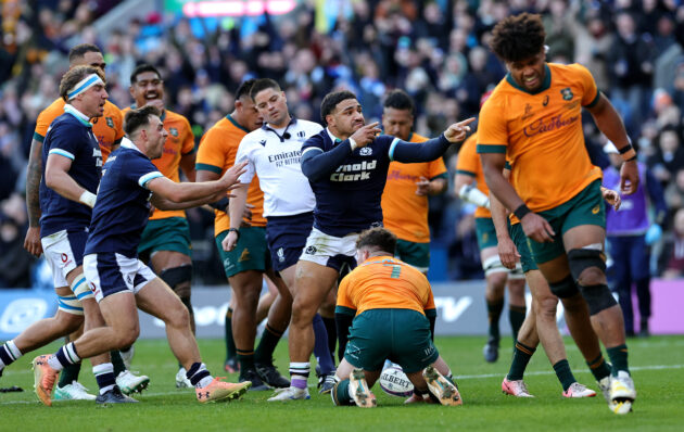 Scotland centre Sione Tuipulotu is tipped to start for the Lions. (Getty Images)