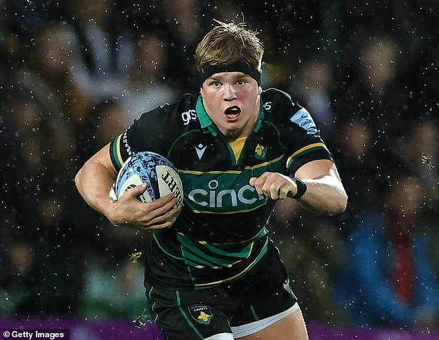 Northampton flanker Henry Pollock (pictured) has enjoyed a breakthrough season at club level