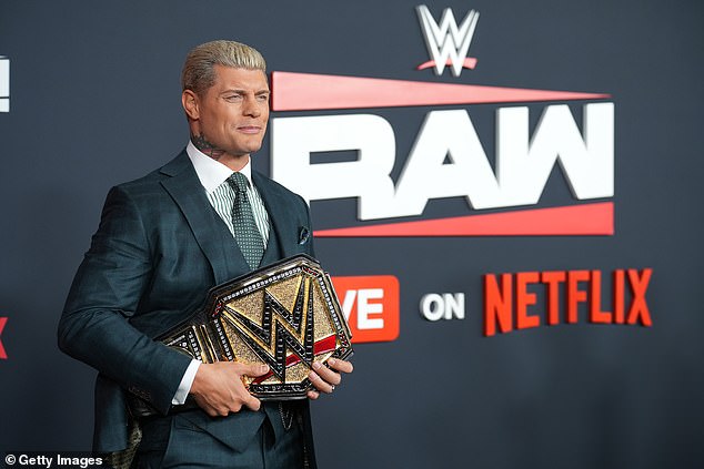 Monday Night Raw is also now on Netflix after WWE struck a deal with the streaming giants