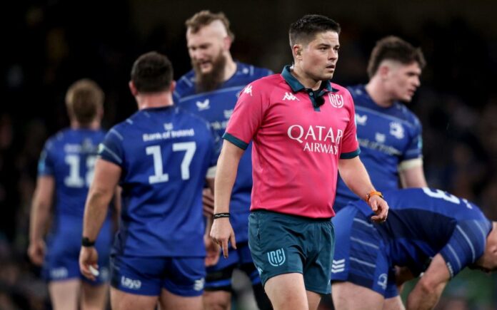 Referee quits in wake of Mack Hansen comments – why this is a tough lesson for rugby