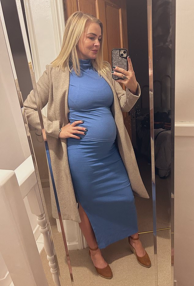 Hogg is currently dating Leonna Mayor (pictured), 34, who is pregnant