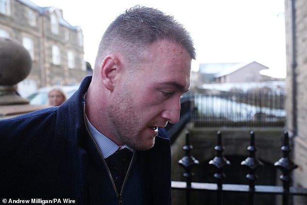 Hogg was spared jail after admitting he abused his estranged wife over the course of five years