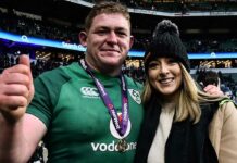 Ireland star Tadhg Furlong and wife Aine Lacey welcome first child