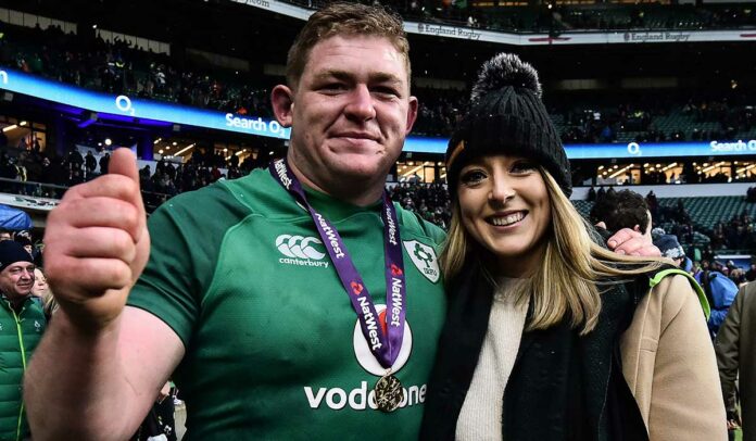 Ireland star Tadhg Furlong and wife Aine Lacey welcome first child