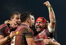 Munster move above Saracens with Thomond Park win