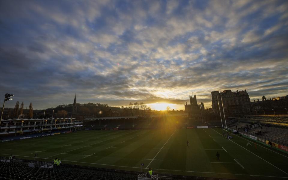 The Rec ahead of Bath's game against Clermont