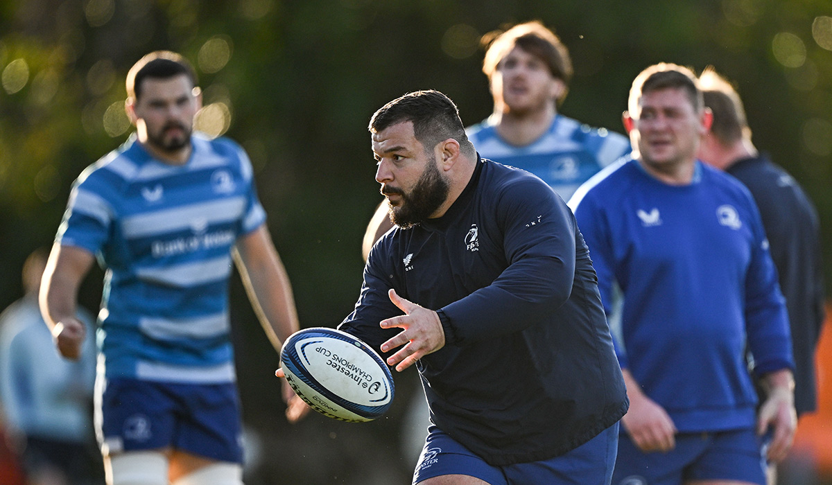 Rabah Slimani's France recall could see him skipping off to camp this week with a potential store of information about Andrew Porter and Tadhg Furlong ahead of the Six Nations. Pic: Sam Barnes/Sportsfile